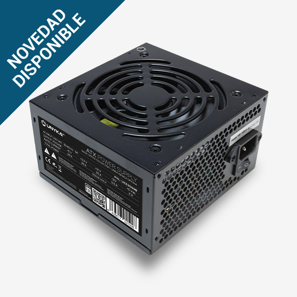 Fuente de Alimentación ATX 550W MAX OFFICE LINE BLACK